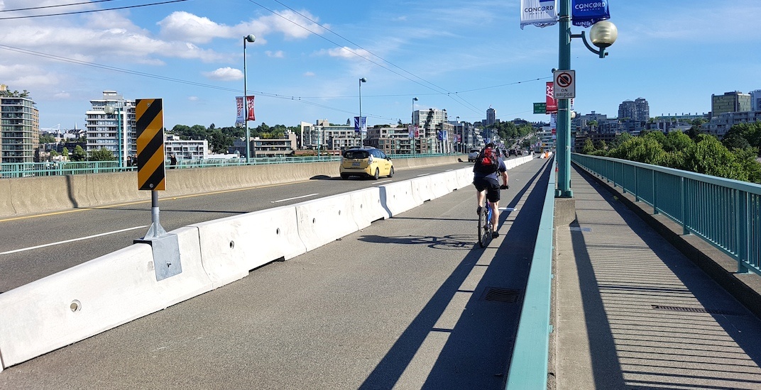 lions gate bridge bike lane